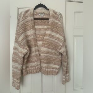 American Eagle Outfitters Striped Knit Cardigan